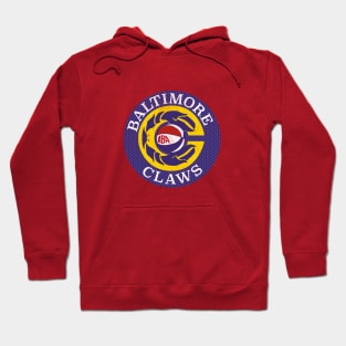 Short-lived Baltimore Claws ABA Basketball Hoodie